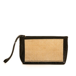 BLACK SOLE CLUTCH BAG