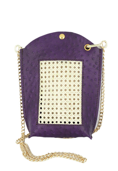 PURPLE SOL MINI BAG